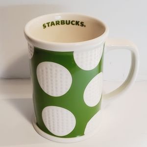 Starbucks 2006 Golf Ball Ceramic Mug